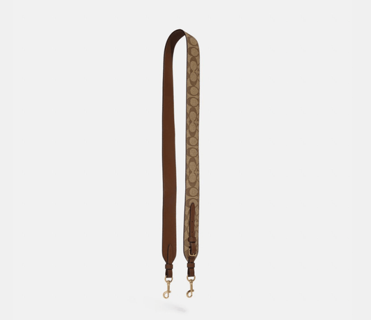 Coach Strap In Signature Canvas