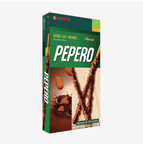 LOTTE Pepero Almond & Chocolate 32g