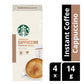 Starbucks® Cappuccino Premium Instant Coffee