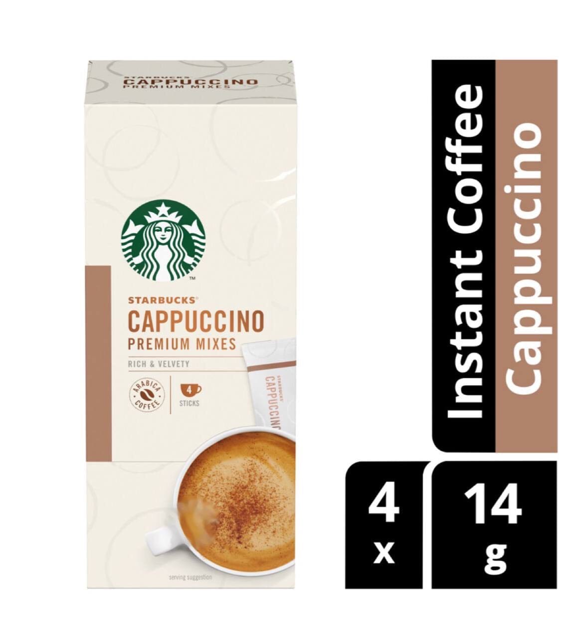 Starbucks® Cappuccino Premium Instant Coffee