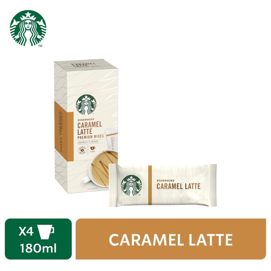 Starbucks® Caramel Latte Premium Instant Coffee