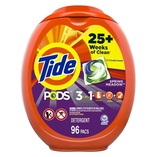 Tide Pods 3-in-1 Sping Meadow 96 Pods