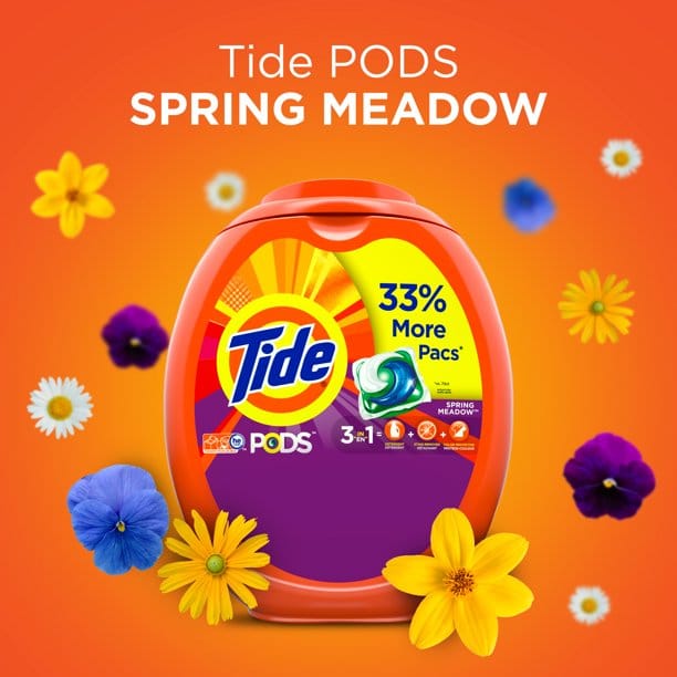 Tide Pods 3-in-1 Spring Meadow 81 Pods