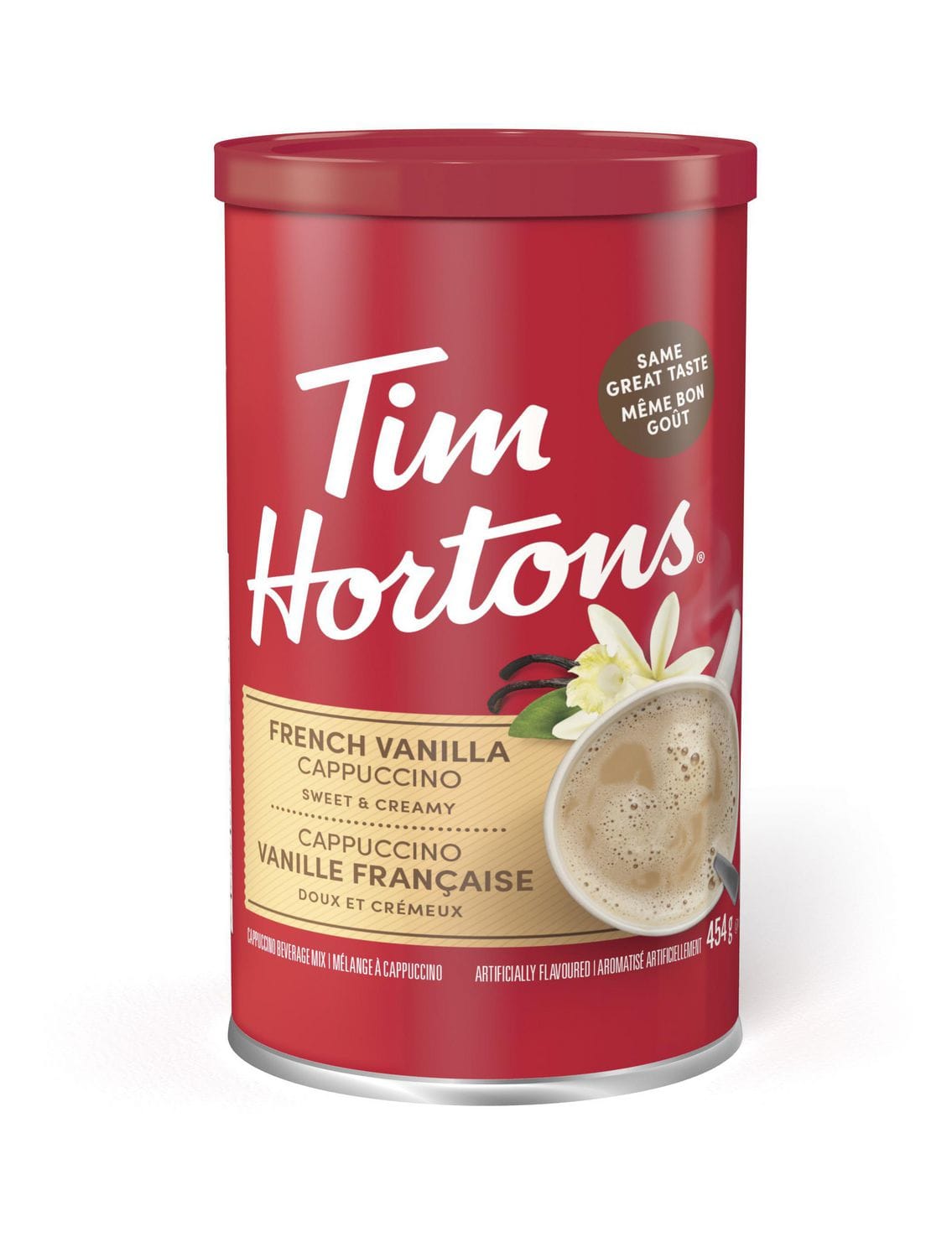 Tim Hortons French Vanilla Cappuccino Beverage Mix