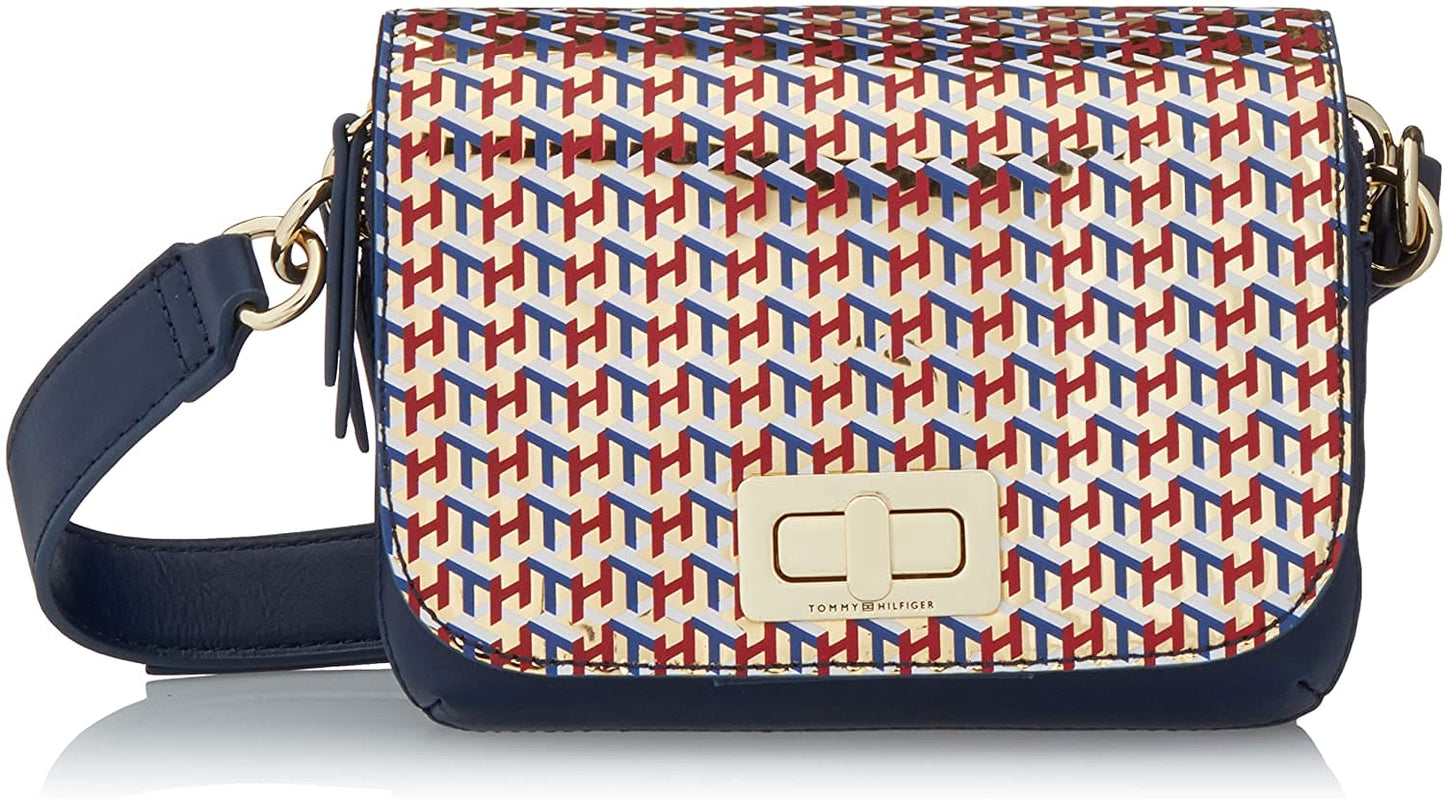 Tommy Hilfiger Ladies Rita Crossbody Navy / Multi