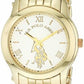 U.S. Polo Assn. Women's Quartz Watch with Alloy Strap, Gold