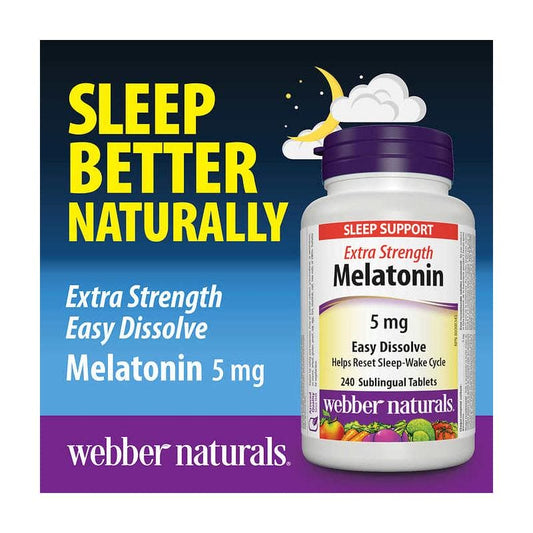 Melatonin Extra Strength 5 mg Quick Dissolve